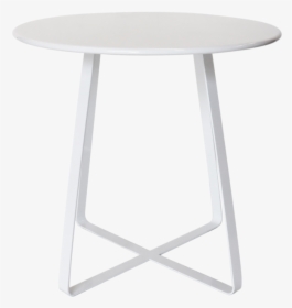 Havana Cafe Table White $55 Gst - Outdoor Table, HD Png Download, Free Download