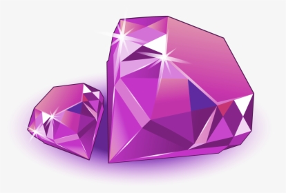 Crystals Clipart Simple Diamond - Clip Art, HD Png Download, Free Download