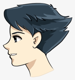 How To Draw Anime Boy Face Draw Anime Boy Face Hd Png Download Kindpng