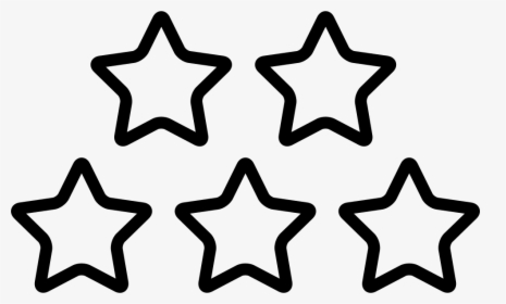 Transparent Five Stars Png - Five Star Icon Png, Png Download, Free Download