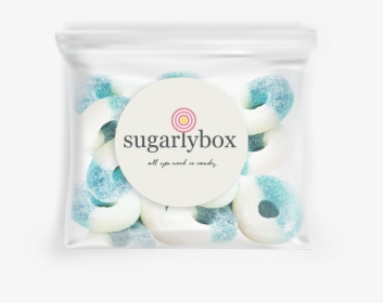 Sour Blue Raspberry Rings - Almabox, HD Png Download, Free Download