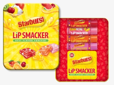 Starburst Candy Png - Starburst Lip Smackers, Transparent Png, Free Download