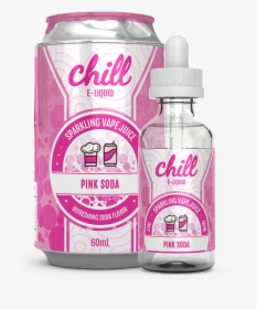 Chill Pink Soda - Chill E Juice, HD Png Download, Free Download