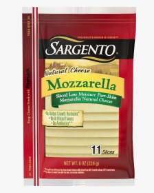 Sargento® Sliced Mozzarella Natural Cheese"  Class="img - Sargento Garlic And Herb Jack Cheese, HD Png Download, Free Download