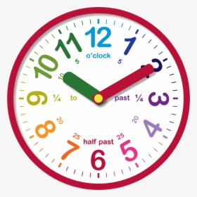 Clipart Kids Clock, HD Png Download, Free Download