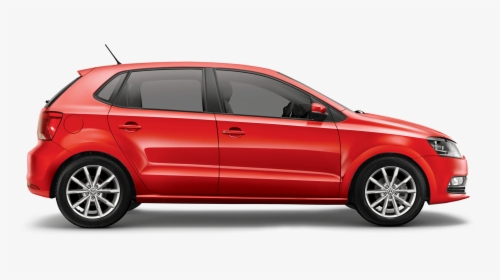 Volkswagen Polo Red Png - Volkswagen Polo, Transparent Png, Free Download
