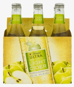 Michelob Ultra Light Cider 6 Pack 12 Fl Oz Com - Glass Bottle, HD Png Download, Free Download