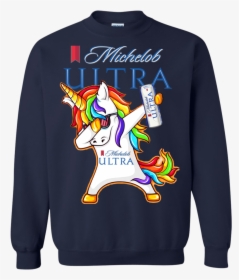 Dabbing Unicorn Loves Michelob Ultra - Dogs Labrador Christmas Sweater, HD Png Download, Free Download