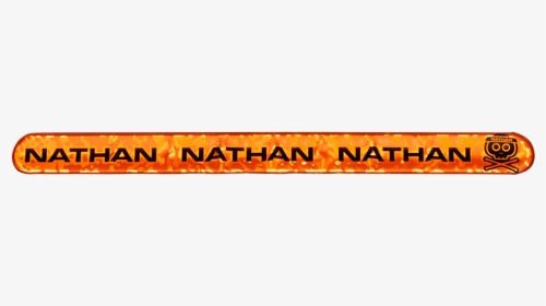 Nathan Orange Reflective Slap Band- Flat - Colorfulness, HD Png Download, Free Download