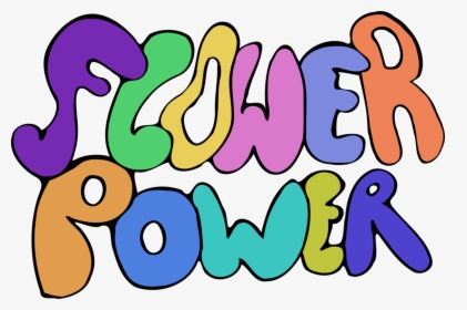 Power Clipart Free Picture Flower Power Clipart Free - Transparent Flower Power Png, Png Download, Free Download