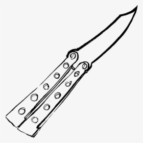 Switchblade Vector Transparent - Drawing Of A Switchblade, HD Png Download, Free Download