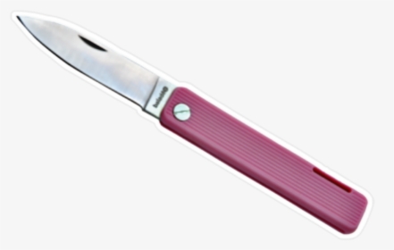 #knife #pink #pastel #weapon #stab #dope #swag #switchblade - Utility Knife, HD Png Download, Free Download