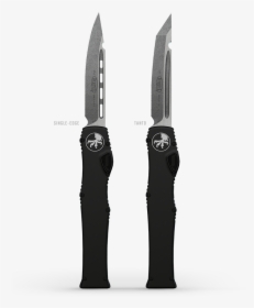 H A O Vi Microtech Knives Png Halo Switchblade - Knife, Transparent Png, Free Download