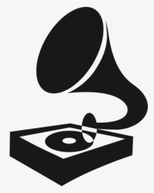 Vector Illustration Of Gramophone Phonograph Record - Record Player Vector Png, Transparent Png, Free Download