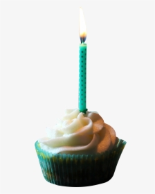 Cup Cake Birthday Transparent Background Png - Buttercream, Png Download, Free Download