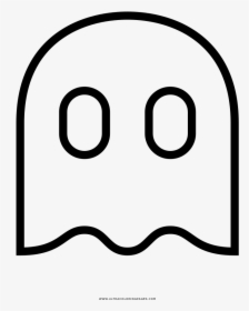 Ghost Coloring Page - Line Art, HD Png Download, Free Download