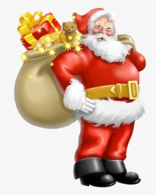 Father Christmas Png Clipart - Merry Christmas Santa Claus Png, Transparent Png, Free Download