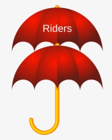 Whole Life Insurance Riders - Red Umbrella Cartoon, HD Png Download, Free Download