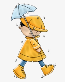 Boy With Rain Png, Transparent Png, Free Download