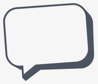 Transparent Background Speech Bubble Png , Png Download - Clipart Text Box, Png Download, Free Download