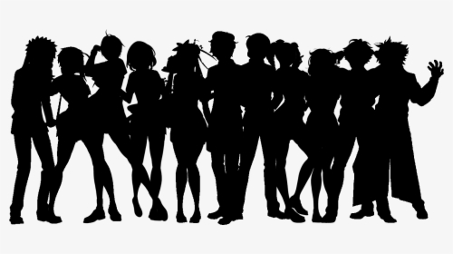 Thumb Image - Silhouette Of 20 People Png, Transparent Png, Free Download