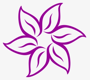 Easy Cartoon Flowers, HD Png Download, Free Download