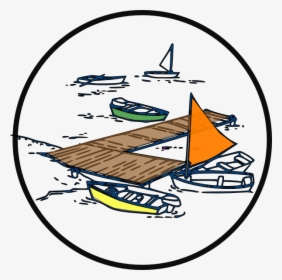 Pier Vector Boat Dock - Floating Dock Clip Art, HD Png Download, Free Download