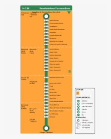 Linea M 103 Benalmadena , Png Download - Linea 126 Benalmadena, Transparent Png, Free Download
