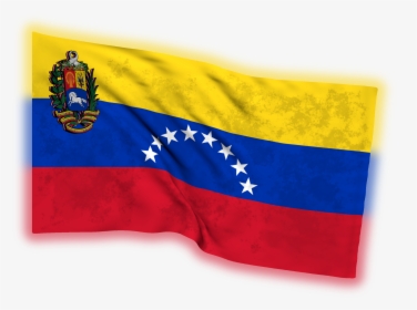 Bandera De Venezuela Ondeando Png - Bandera Nacional De Venezuela, Transparent Png, Free Download