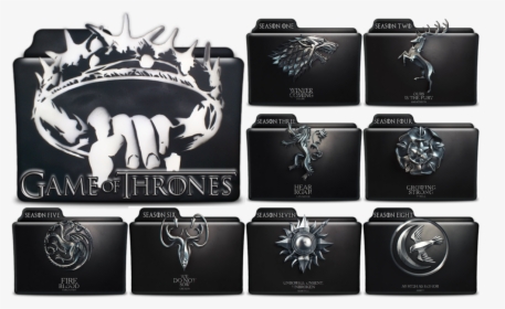 Game Of Thrones Season 1 Icon Folder , Png Download - Game Of Thrones Season Icons, Transparent Png, Free Download