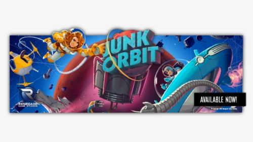 Junk Orbit Now - Cartoon, HD Png Download, Free Download