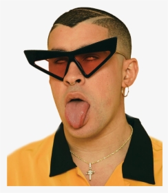 Bad Bunny Png Image - Bad Bunny Tongue Out, Transparent Png, Free Download