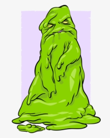 Vector Illustration Of Fantasy Green Slime Monster - Slime Monster, HD Png Download, Free Download