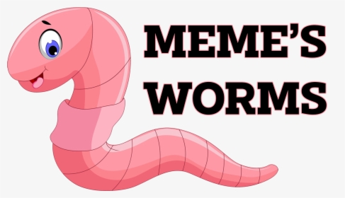 Live Worms On The Internet - Cartoon, HD Png Download, Free Download