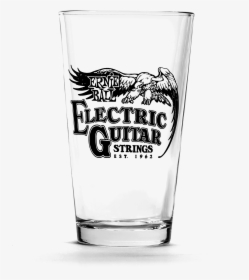 Vintage Logo Pint Glasses Front - Ernie Ball Pint Glass, HD Png Download, Free Download