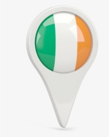 Round Pin Icon - Icon Ireland Flag Png, Transparent Png, Free Download