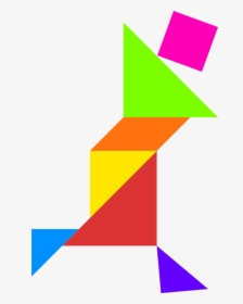 Graphic Design,triangle,area - Tangram Imagens Png, Transparent Png, Free Download