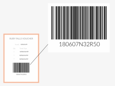 Ticket Barcode Png - Colorfulness, Transparent Png, Free Download