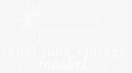 Rebel Junk Logo Sofa-rev - Johns Hopkins Logo White, HD Png Download, Free Download