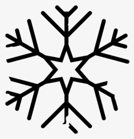 Christmas Black Snowflake Png Clipart - Snowflake Vector Png Free, Transparent Png, Free Download