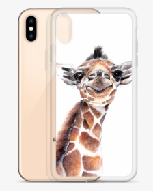 Giraffe Final Mockup Case With Phone Default Gold Iphone, HD Png Download, Free Download