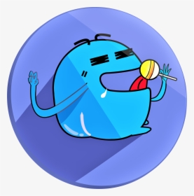 Female Fish Cartoon , Png Download - Circle, Transparent Png, Free Download