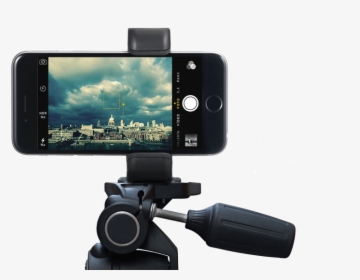 Iphone Tripod Mount - Phone Camera Stand Png, Transparent Png, Free Download