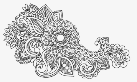 Paisley Pattern Ornament Textile Artwork Mandala Clipart - Henna Tattoo Patterns, HD Png Download, Free Download
