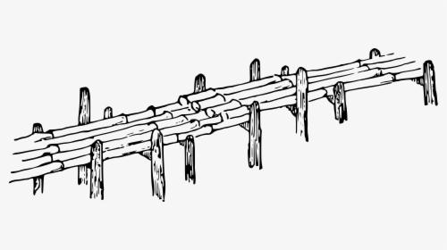 Bridge Big Image Png - Easy Bamboo Bridge Drawing, Transparent Png, Free Download