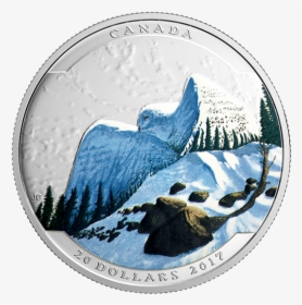2017 $20 1 Oz Fine Silver Coin - Coin, HD Png Download, Free Download