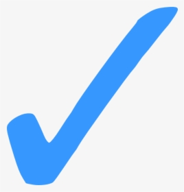 Thumb Image - Light Blue Check Mark, HD Png Download, Free Download