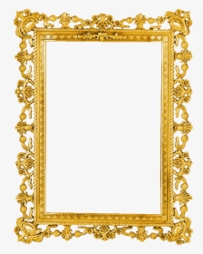 Gold Picture Frames Png, Transparent Png, Free Download