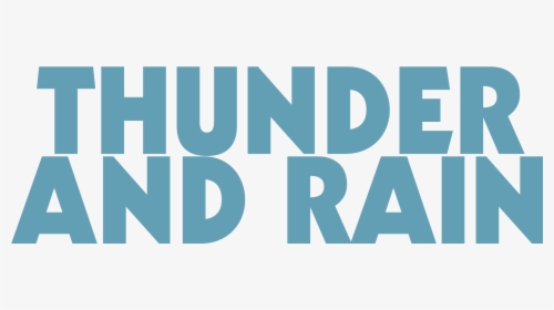 Thunder And Rain - Graphic Design, HD Png Download, Free Download