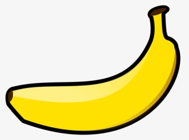 Pencil And In Color - Banana Clip Art, HD Png Download, Free Download